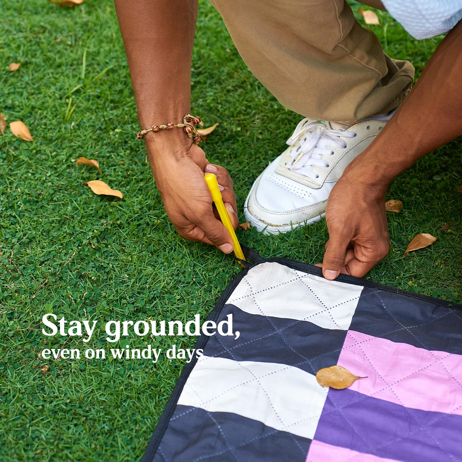 Cozy Club Waterproof Picnic Blanket - Beach mat | Colorful