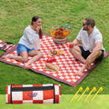 Cozy Club Waterproof Picnic Blanket – Beach mat | Terracotta Vibes